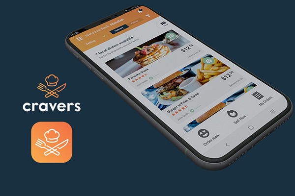 Cravers, an On-Demand Food Delivery App